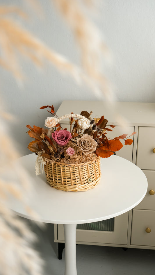 Earl Grey Flower Basket