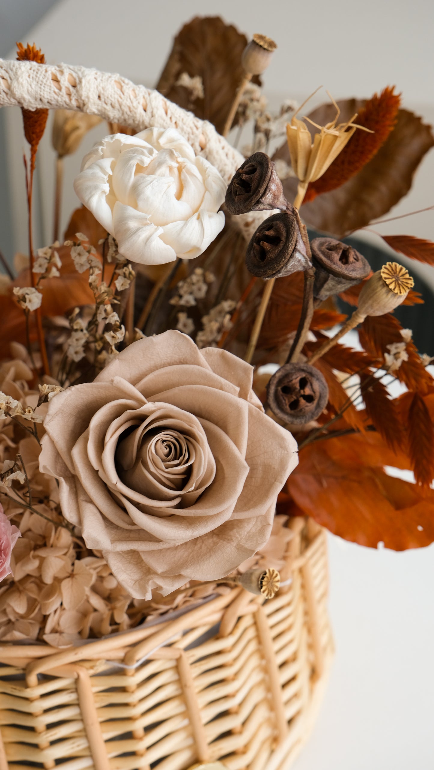 Earl Grey Flower Basket