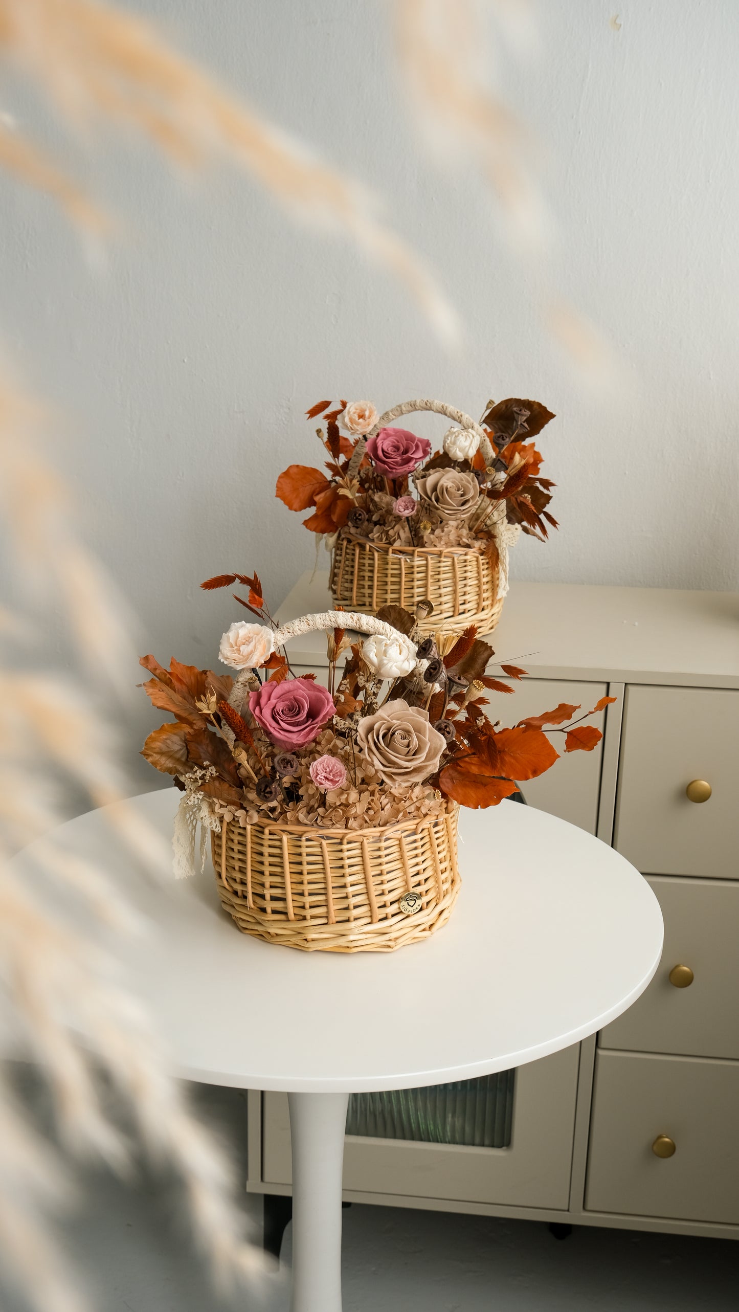 Earl Grey Flower Basket