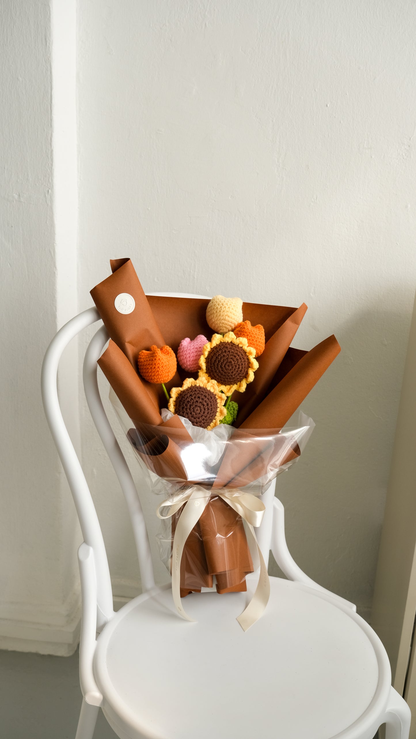 Crochet Sunflower Bouquet