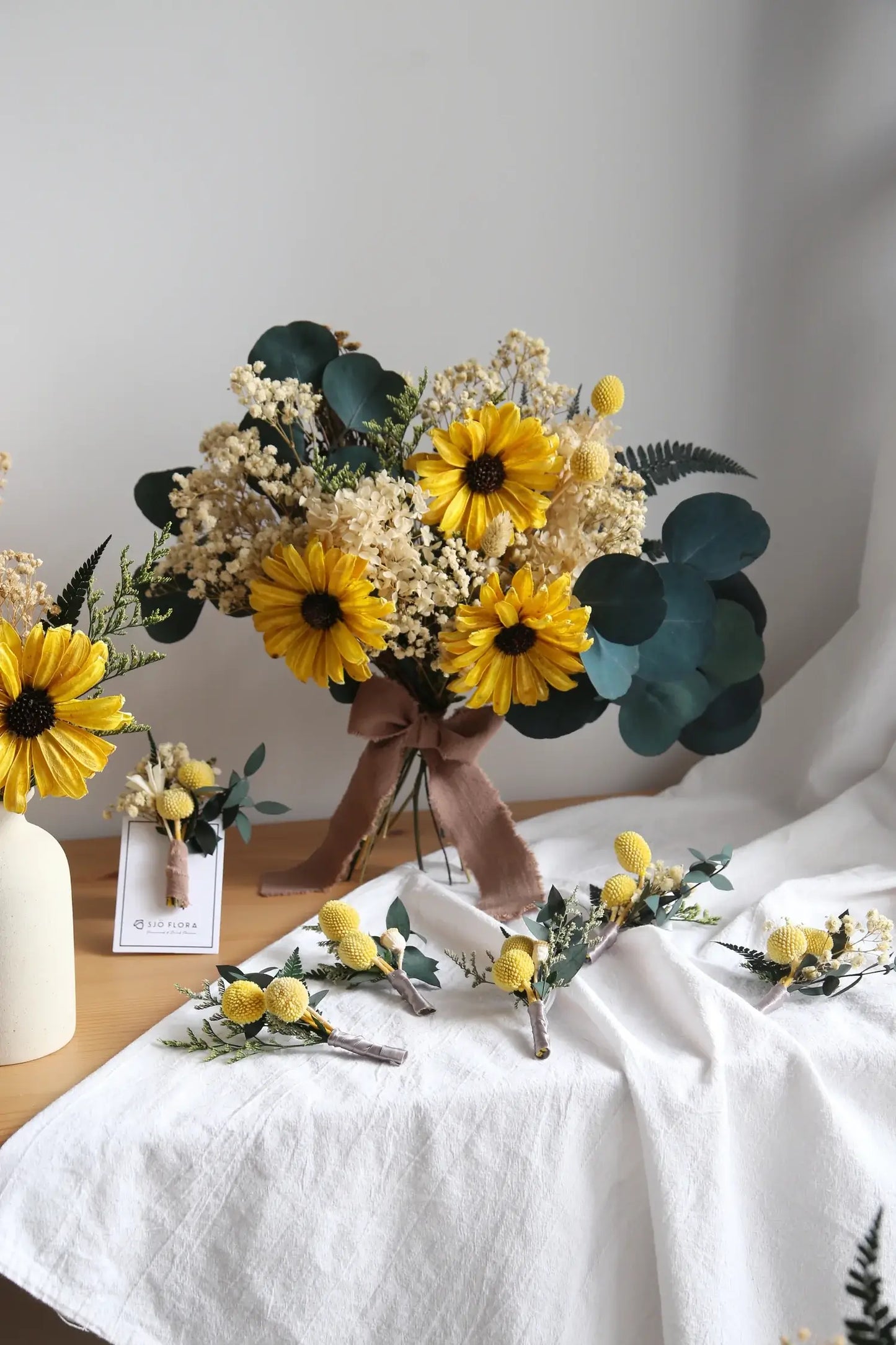 Preserved Flowers Wedding Bouquet