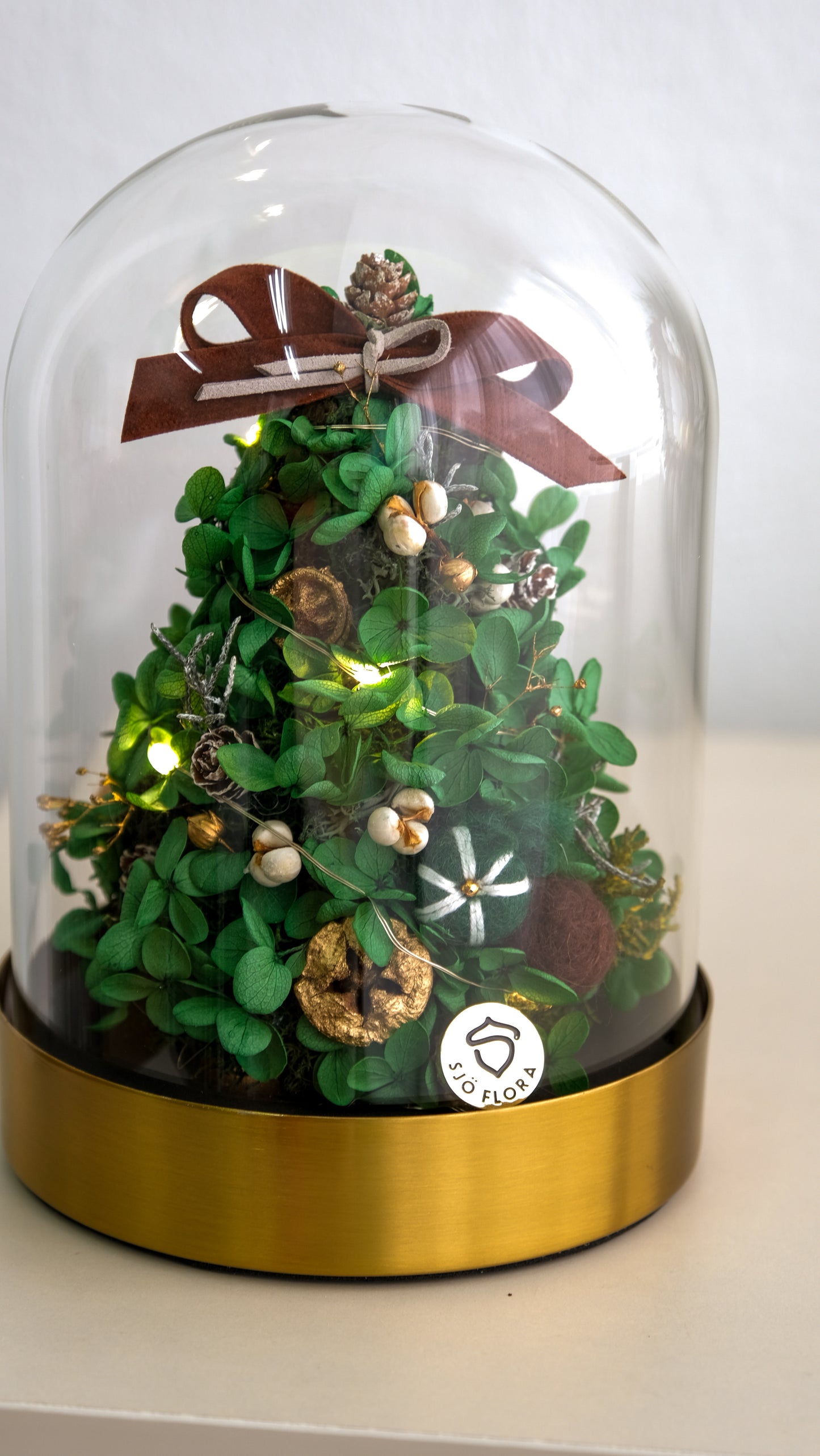 Xmas Tree Bell Jar