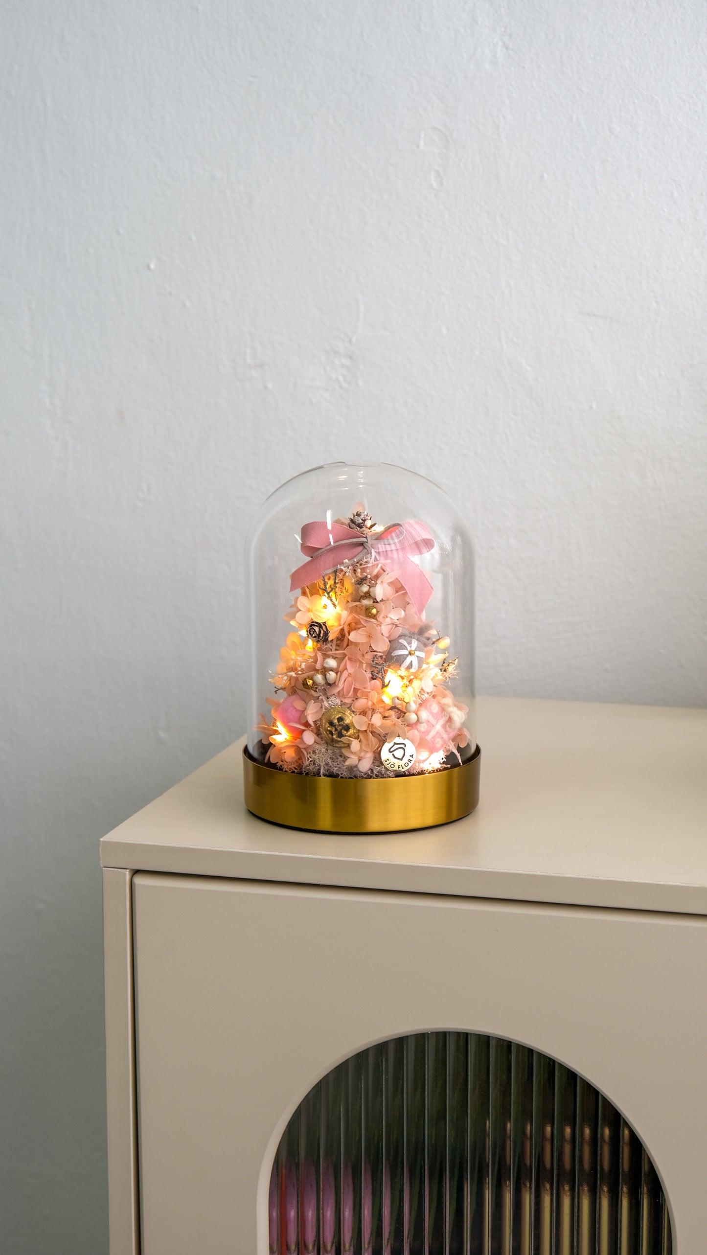 Xmas Tree Bell Jar