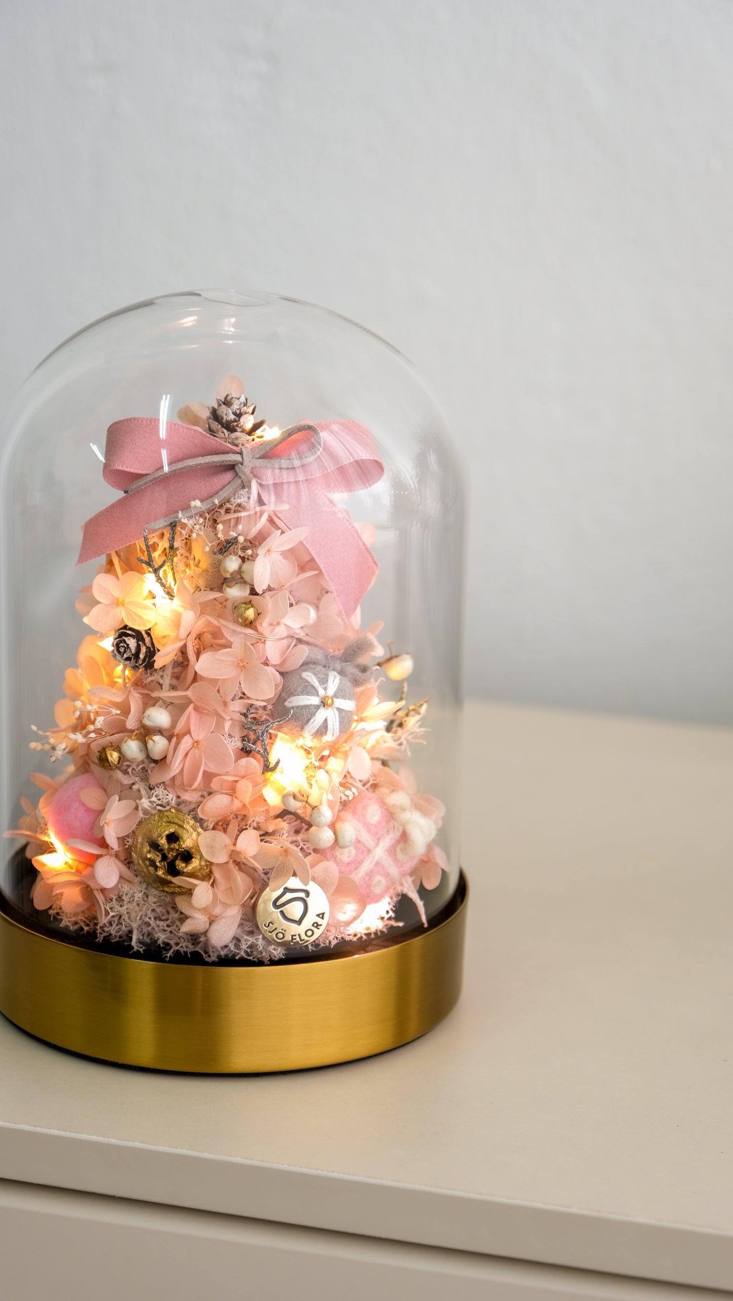 Xmas Tree Bell Jar