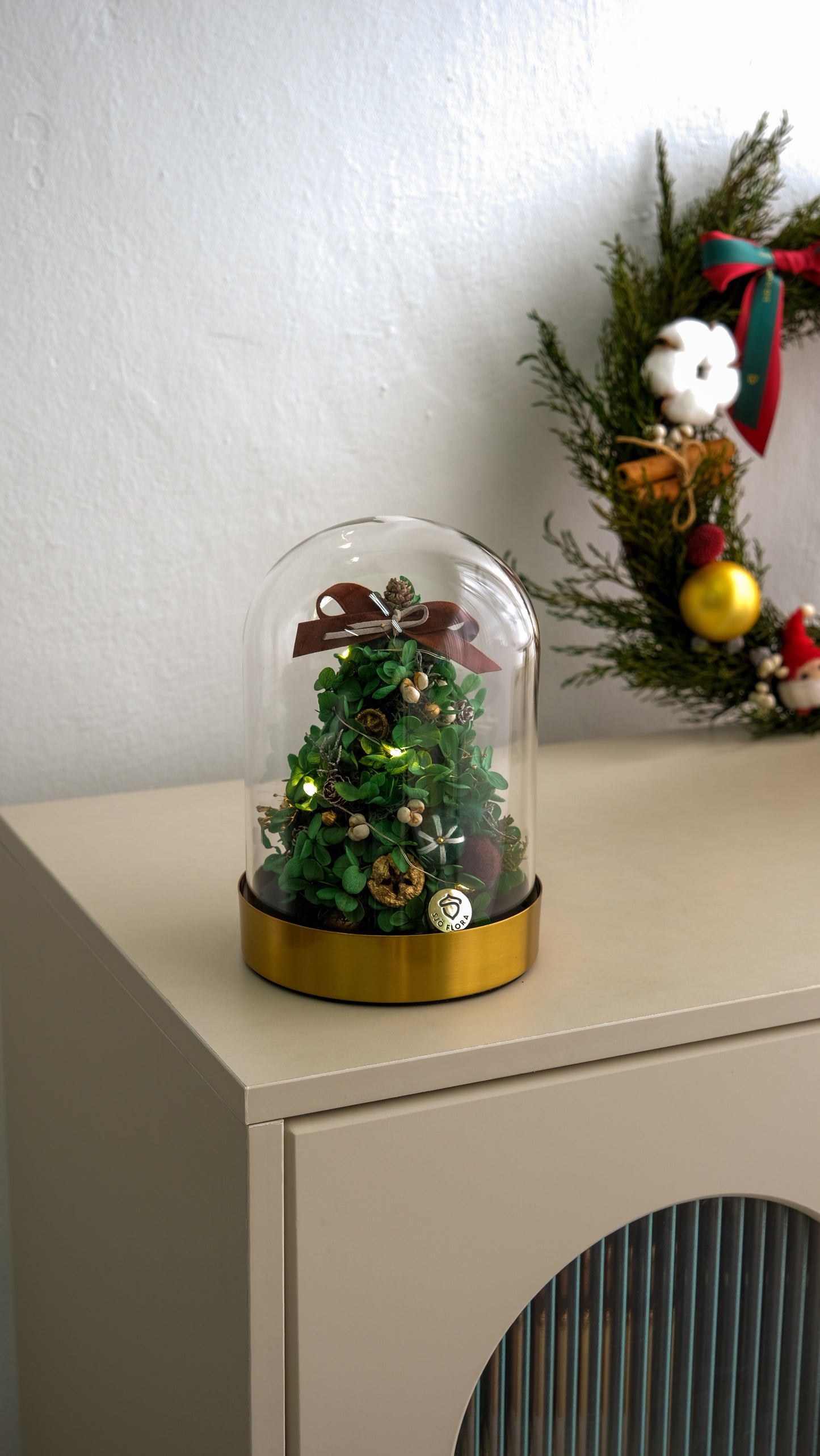 Xmas Tree Bell Jar