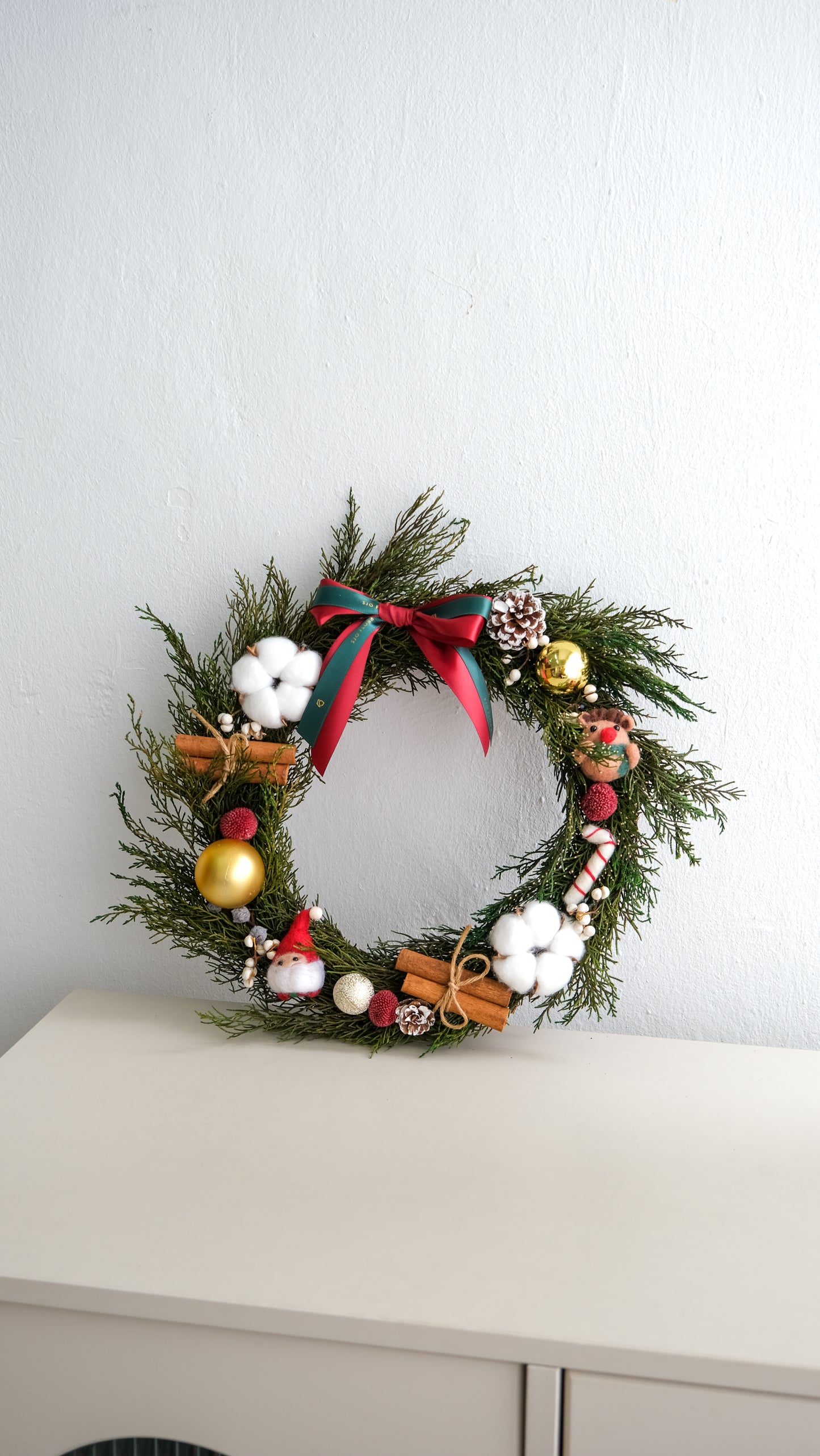 Classic Preserved Christmas Wreath