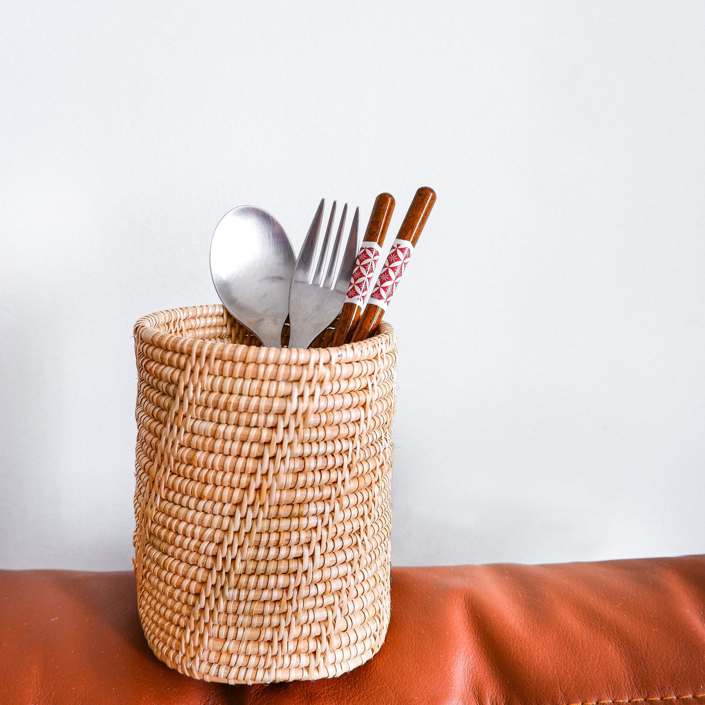 Wild Side X SJÖ Flora Collaboration - Flower Arrangement in MAE | Rattan Organiser