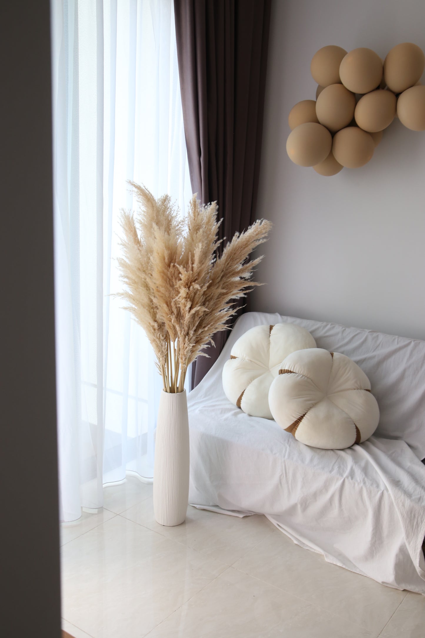 Pampas Grass Vase